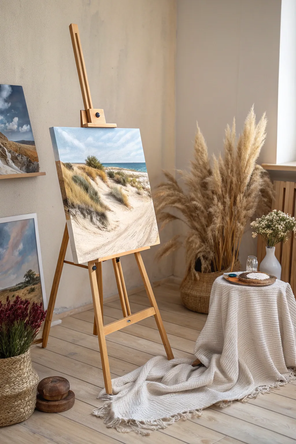 Discover the art of textured landscapes—where simplicity meets bold creativity.