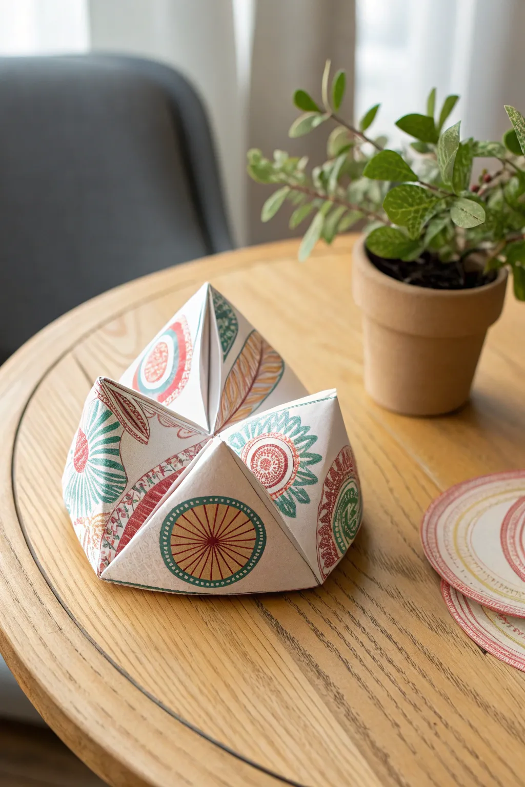 Discover the surprise hidden within this charming fortune teller – your future awaits!