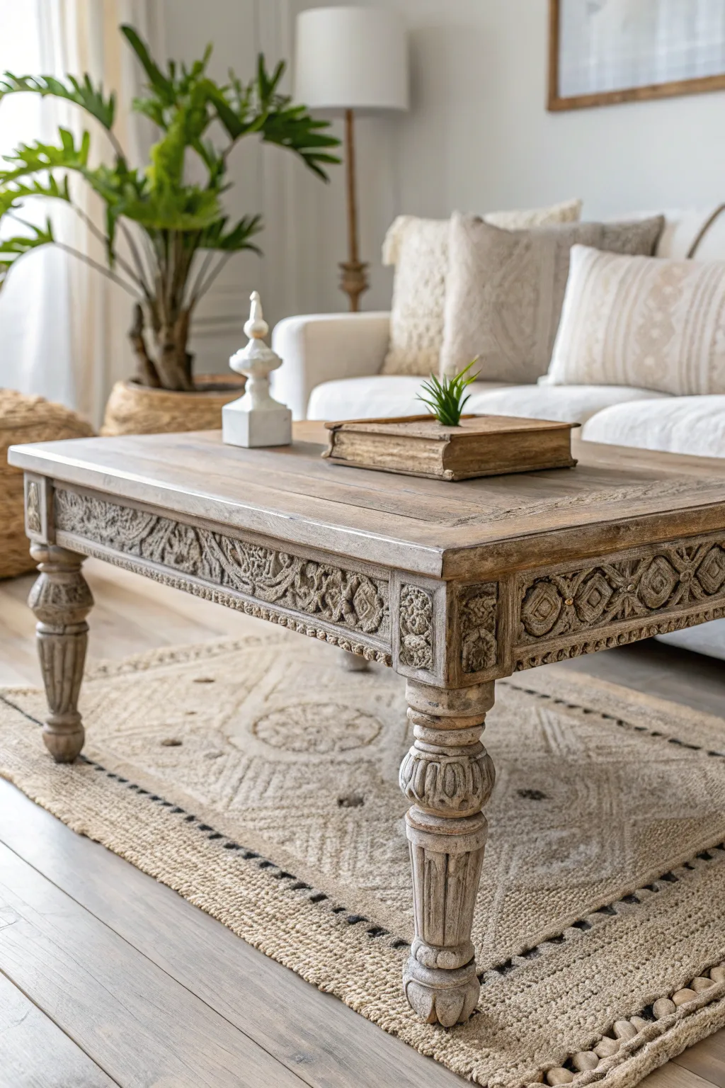 Transform your space with unique table legs that bring a touch of vintage elegance and craftsmanship to modern minimalism.
