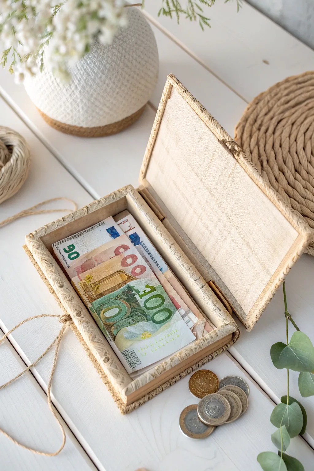 Uncover the surprise within: a money book gift that's as intriguing as it is beautiful.
