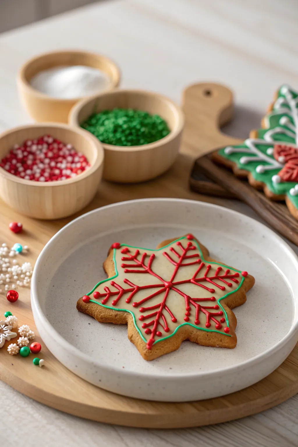 Unleash your creativity at the Gingerbread Cookie Decorating Station—where simplicity meets festive flair!