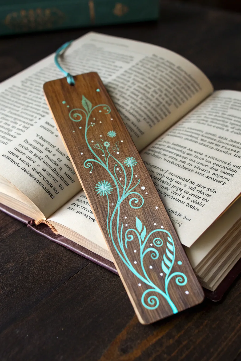 Illuminate your reading journey with a handcrafted glow-in-the-dark bookmark.