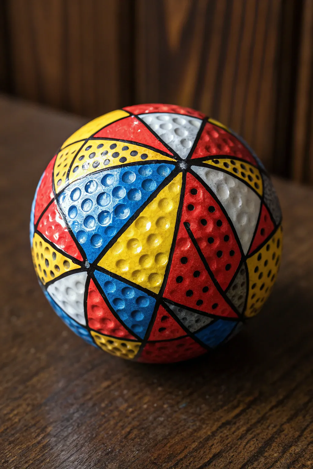 Unleash your creativity with retro pop art golf balls—where craftsmanship meets bold expression.