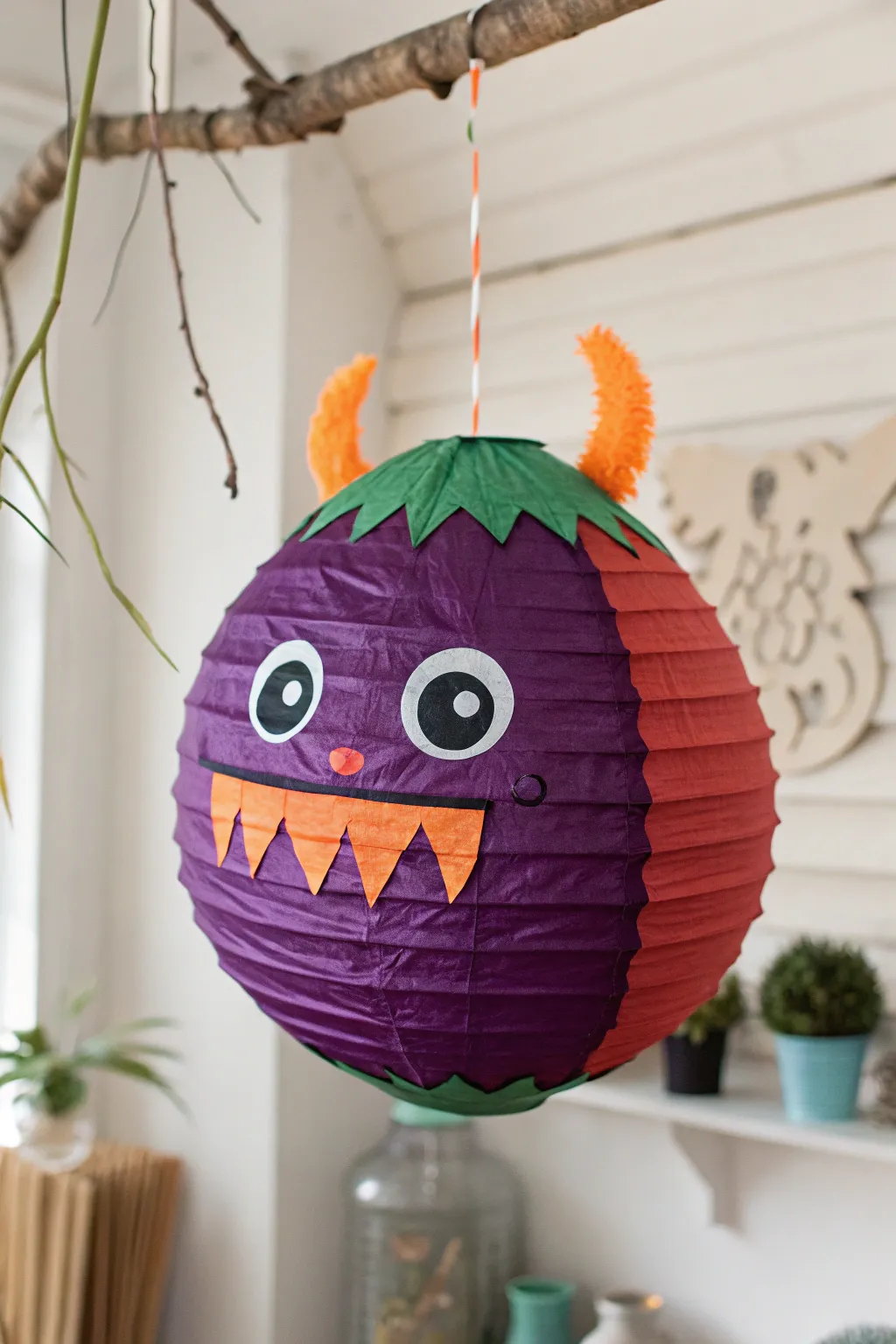 Unleash your creativity with these enchanting Monster Ball Lanterns—perfect for a spooktacular Halloween!