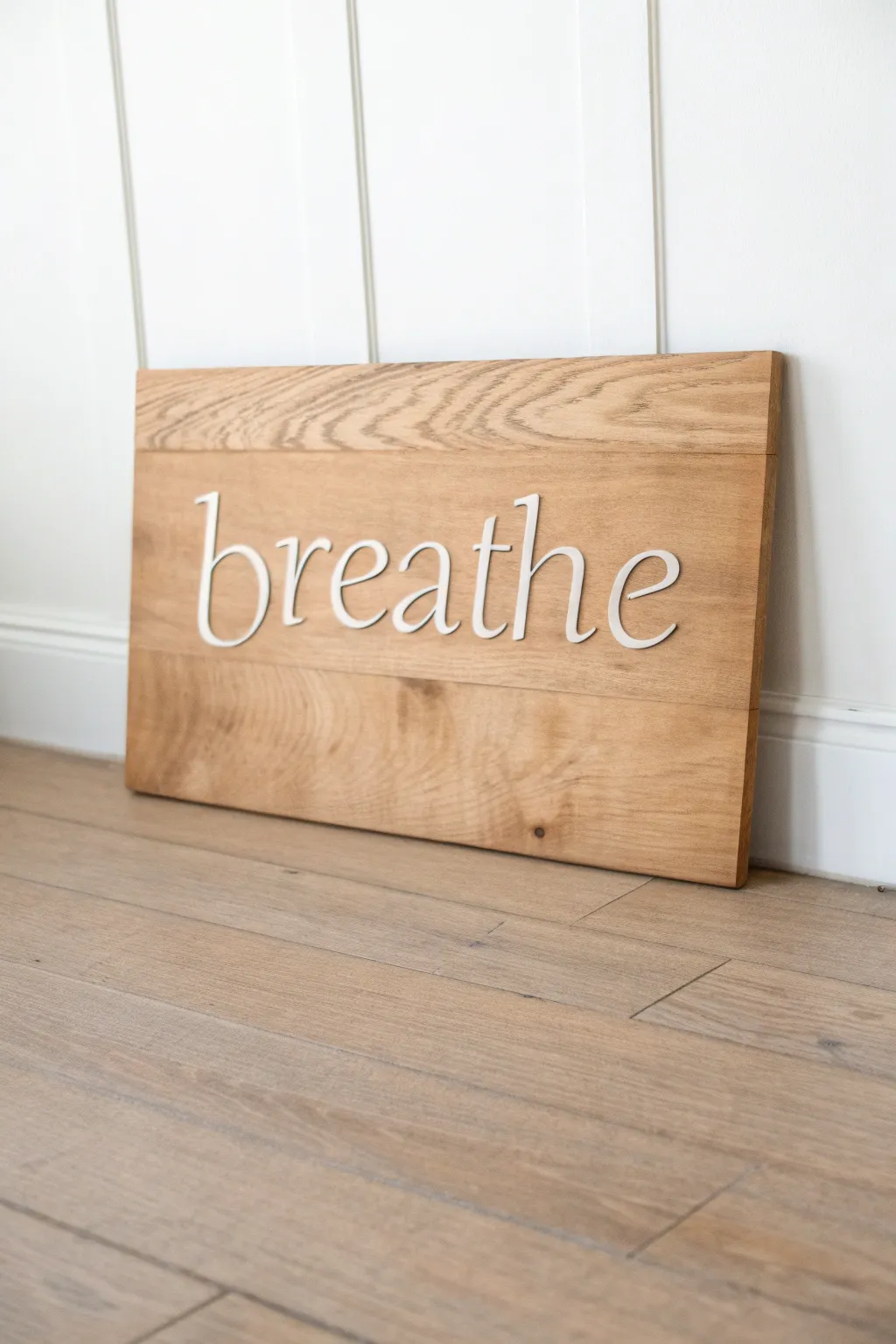 Embrace simplicity with minimalist word art: a single word that speaks volumes.