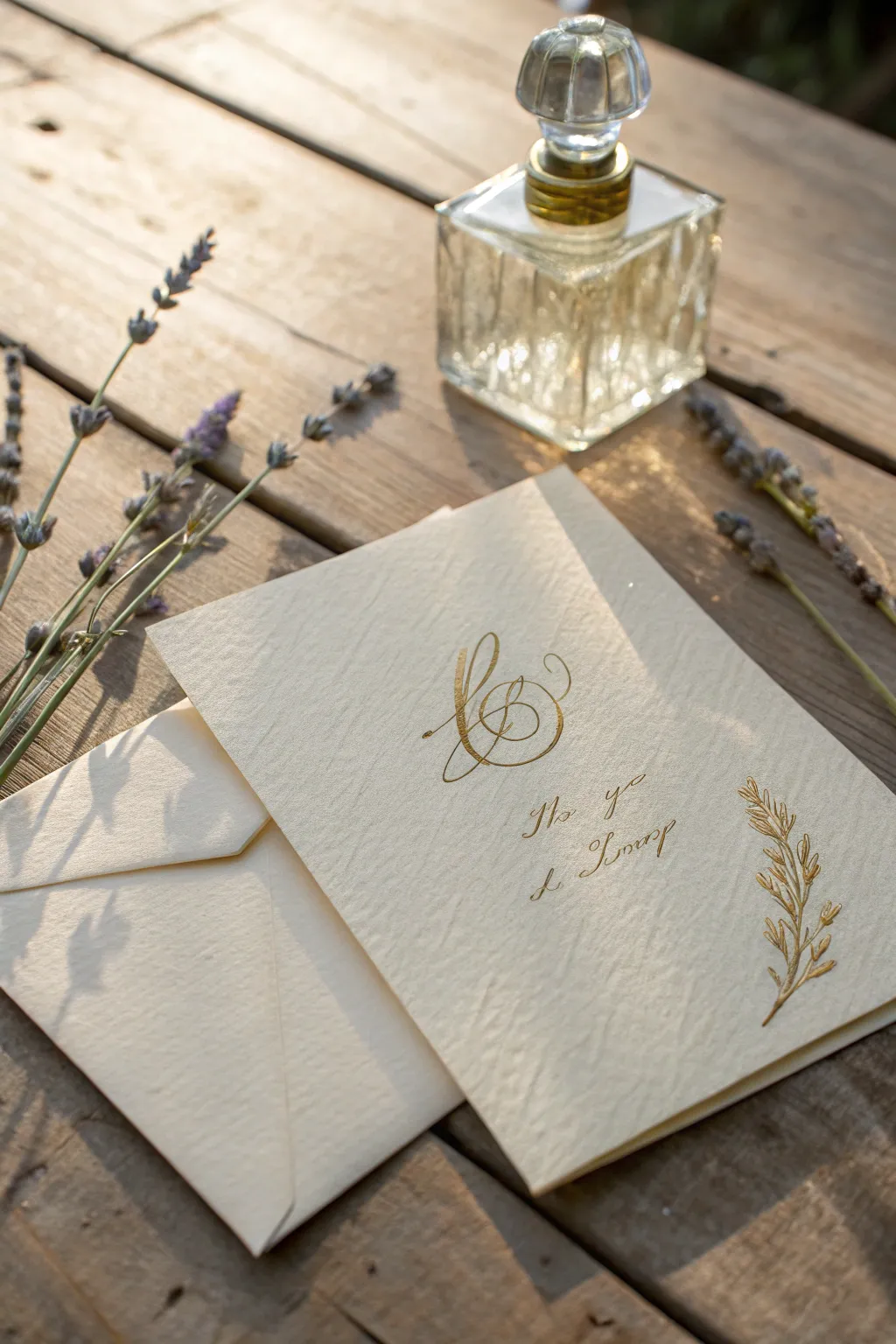 Elevate your wedding invites with a signature scent for an unforgettable first impression.