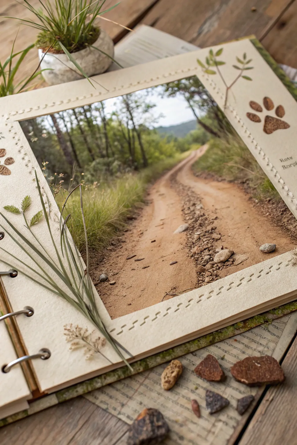 Craft your adventure: Bring your hiking memories to life with a custom trail scene.