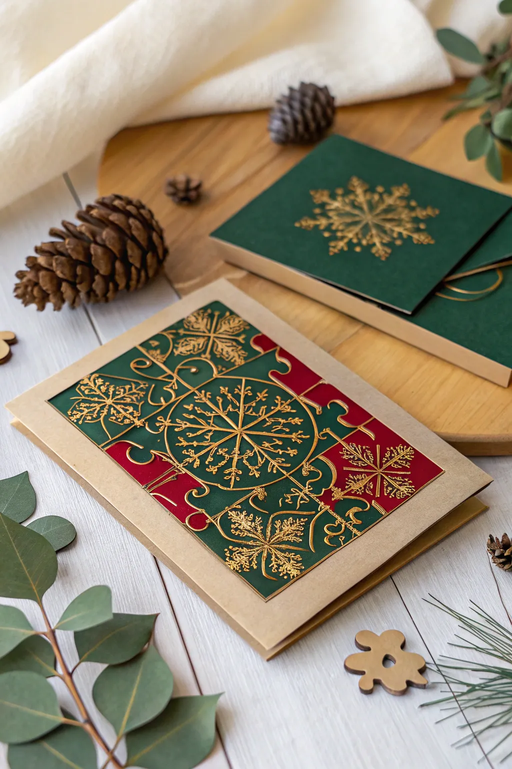 Turn your holiday greetings into a delightful puzzle adventure. Perfect for a festive family gathering!