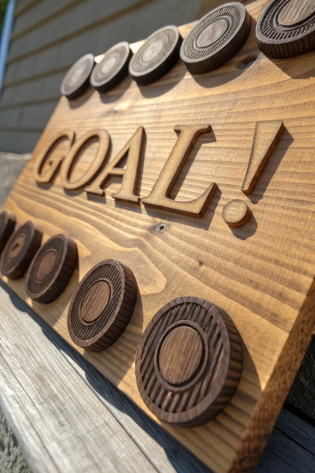Elevate your game day spirit with handcrafted hockey signs that stand out and start conversations.