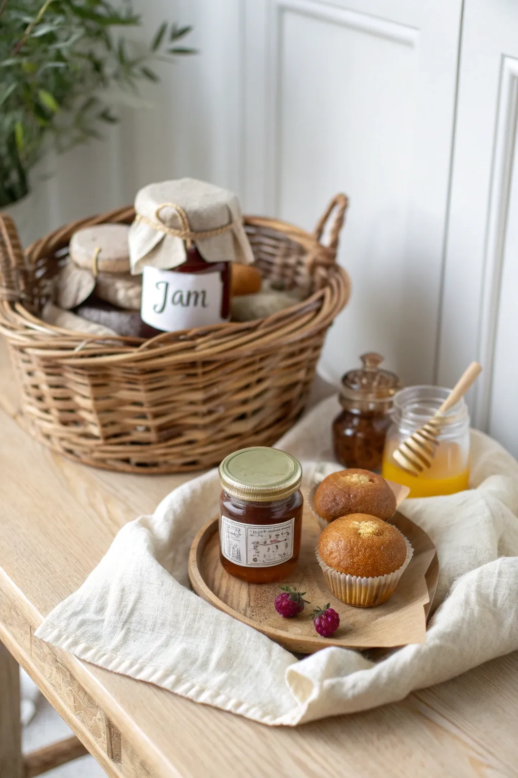 Gift the warmth of a cozy morning with our 'Breakfast in a Basket'!