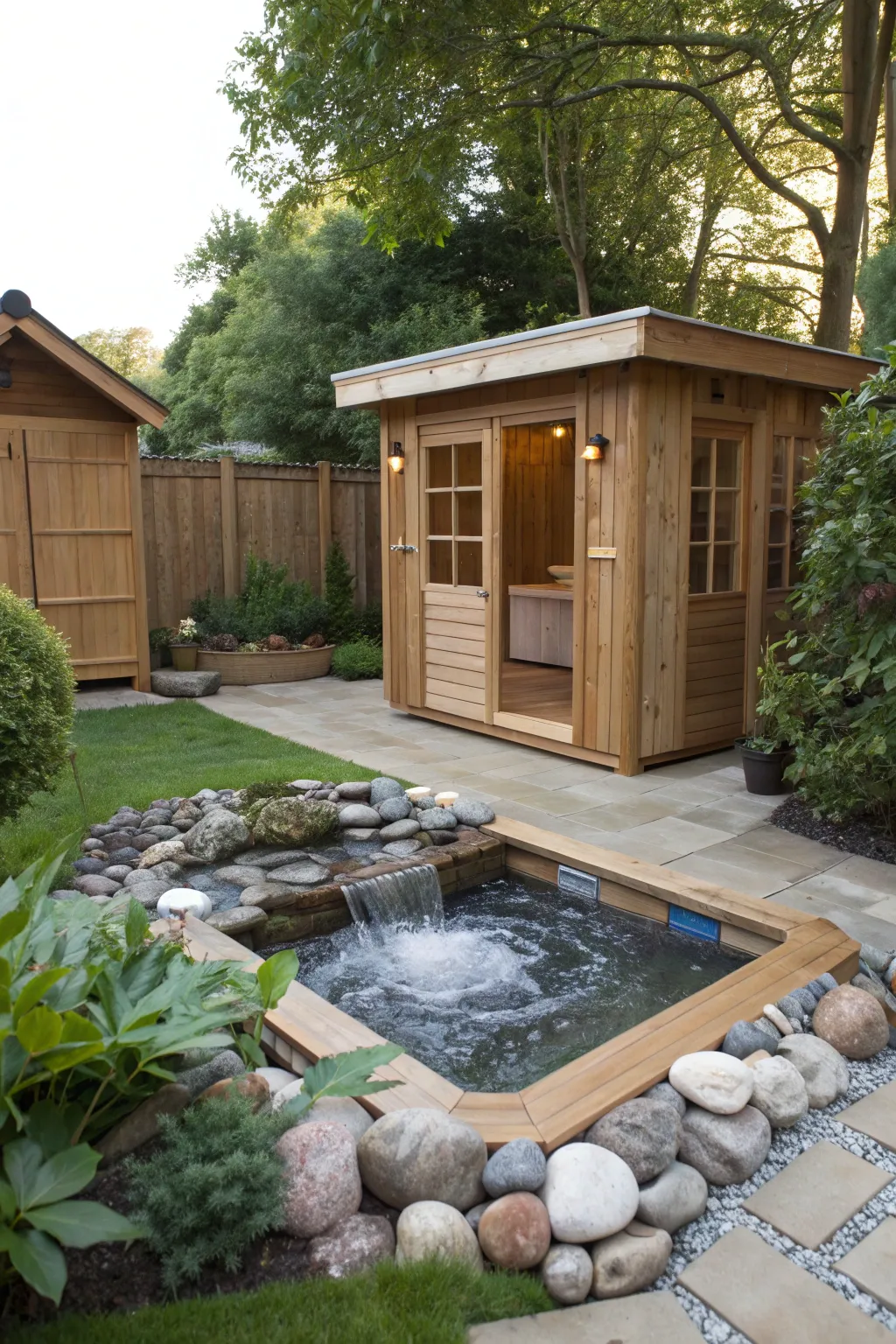 Embrace tranquility with this expertly crafted Zen Den, where elegance meets serenity.