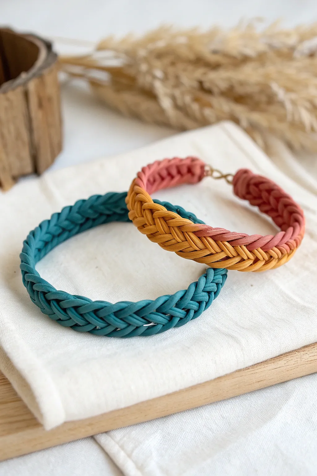 Elevate your style with a chic braided trio bracelet—simple, vibrant, and handmade with love.