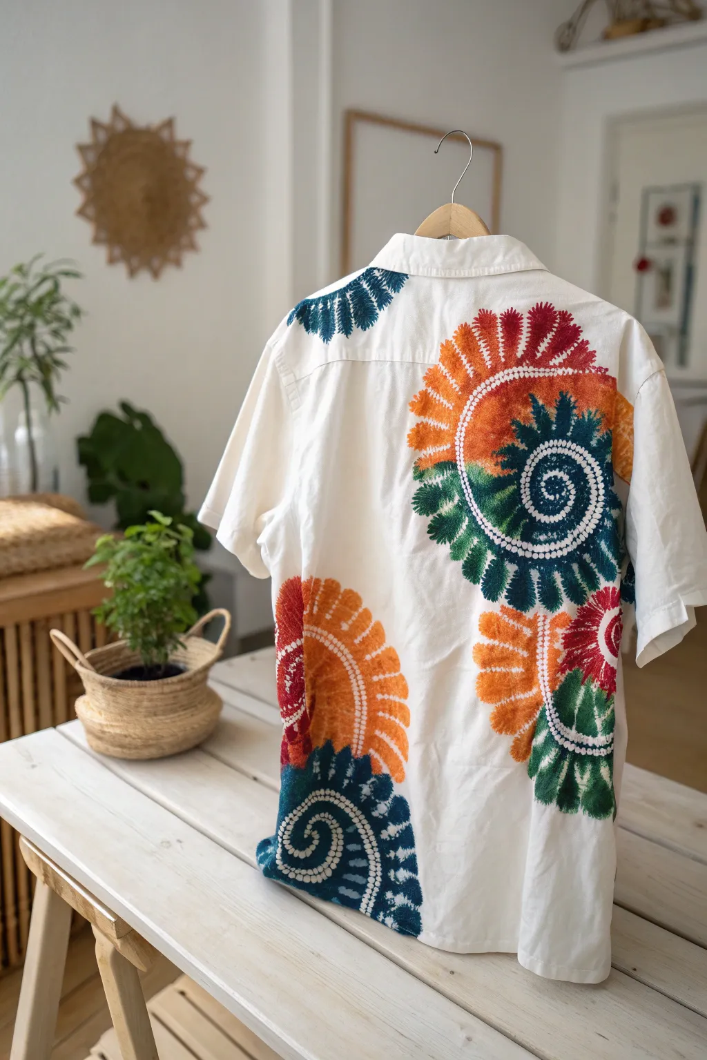 Transform your wardrobe with a splash of color! Discover the art of tie-dye and breathe new life into your clothes. 🌈✨ #UpcycleFashion #TieDyeMagic