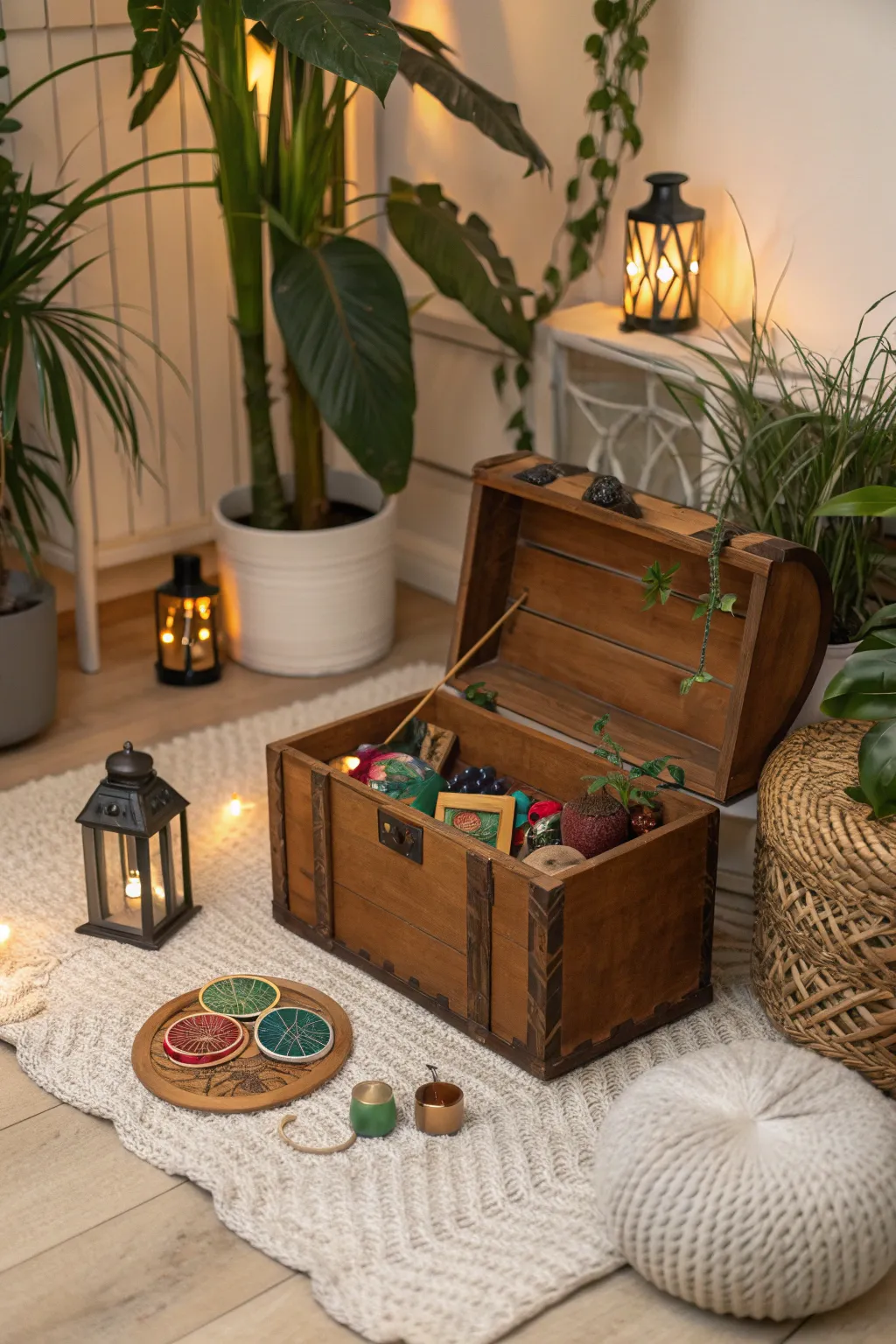 Unlock the adventure within: Discover treasures with an indoor camping scavenger hunt!