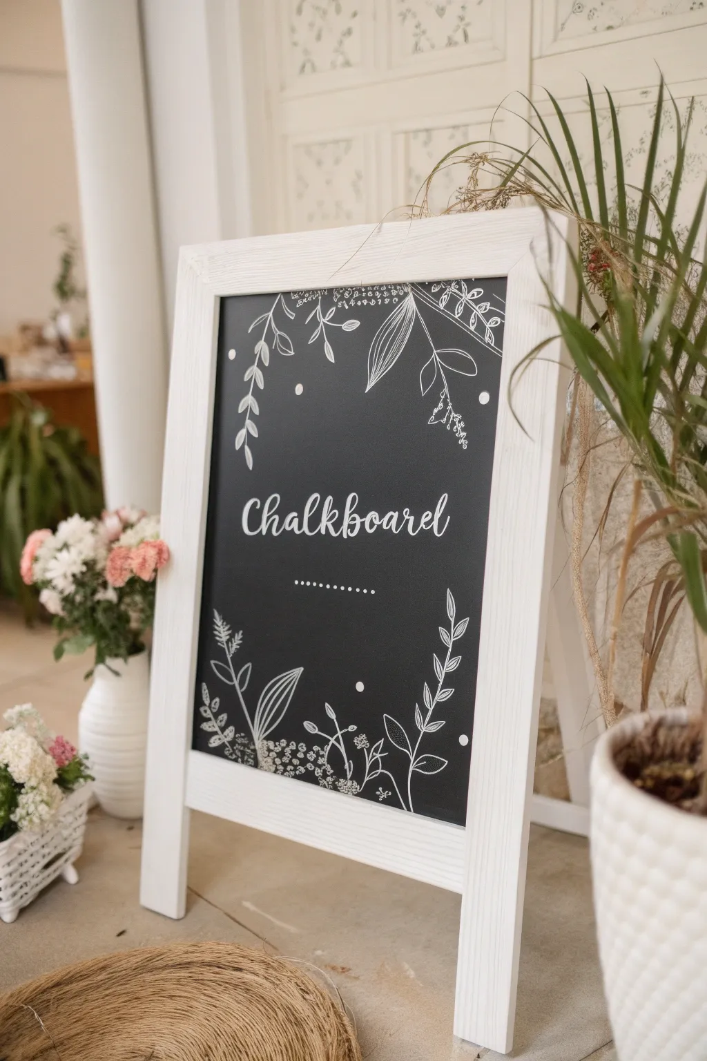 Elevate your space with a dynamic chalkboard poster – perfect for daily inspiration and creative expression!