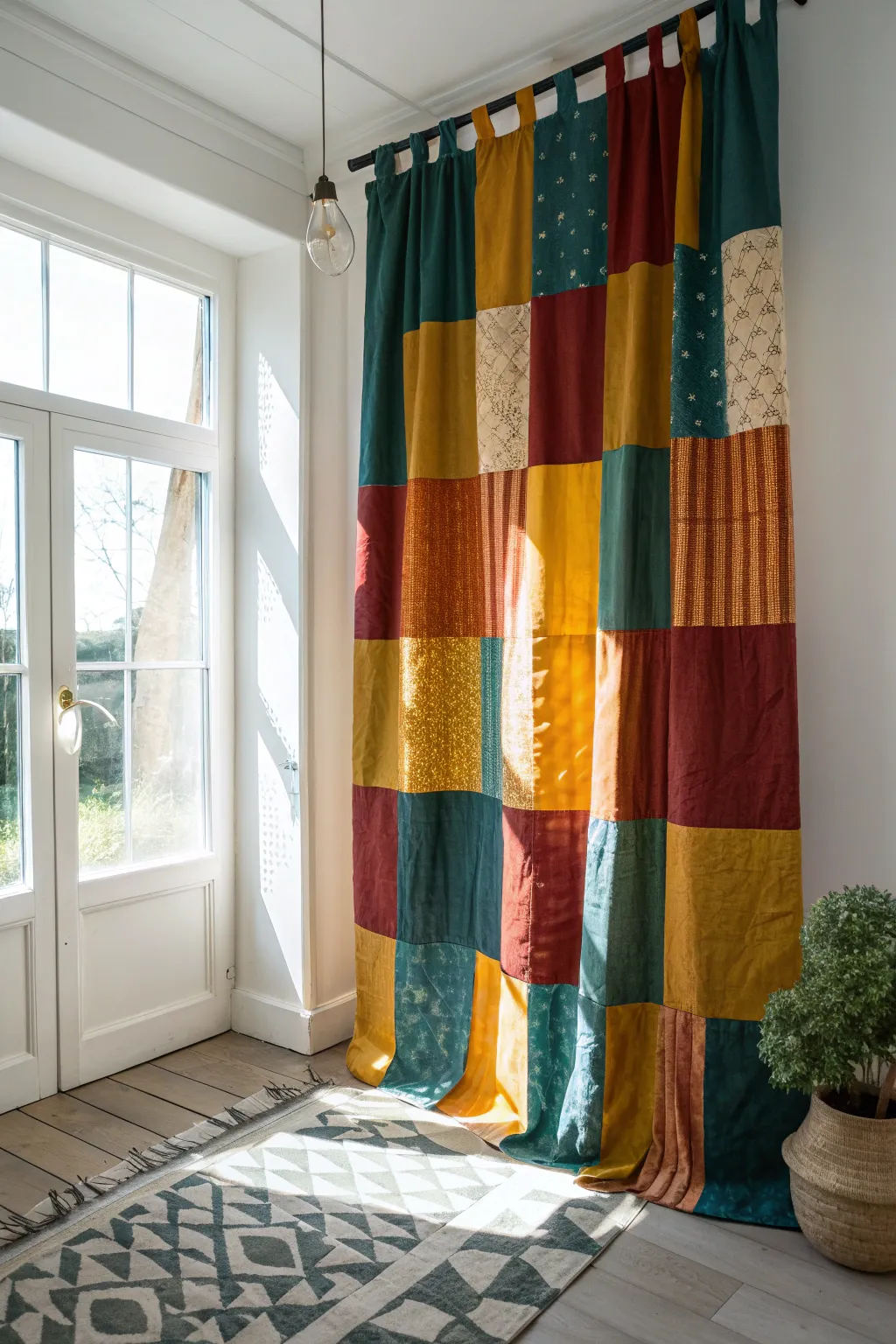 Add a playful touch to your home with this Peek-a-Boo Curtain Craft—where simplicity meets boldness in a dance of light and color.