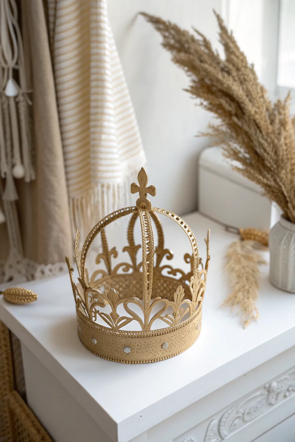 Embrace the Majesty: A Golden Glory Crown fit for the King of Kings.