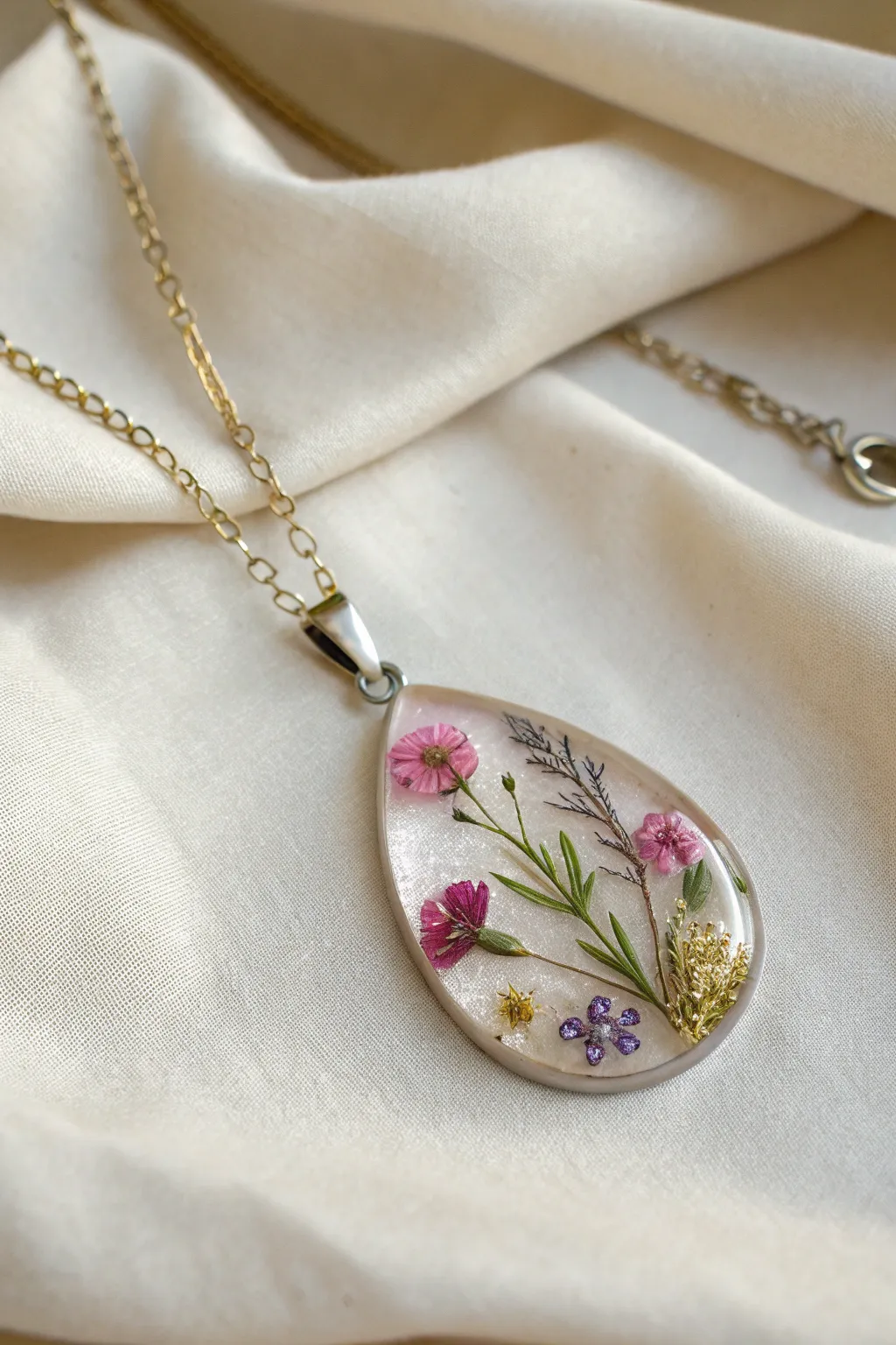 Discover the magic of nature captured in resin – a perfect blend of color and elegance.