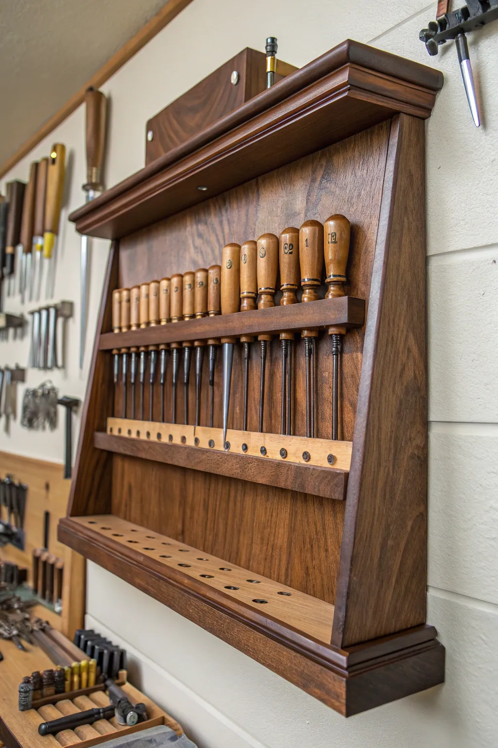 Elegance in Organization: Discover the Art of Wall-Mounted Jig Storage