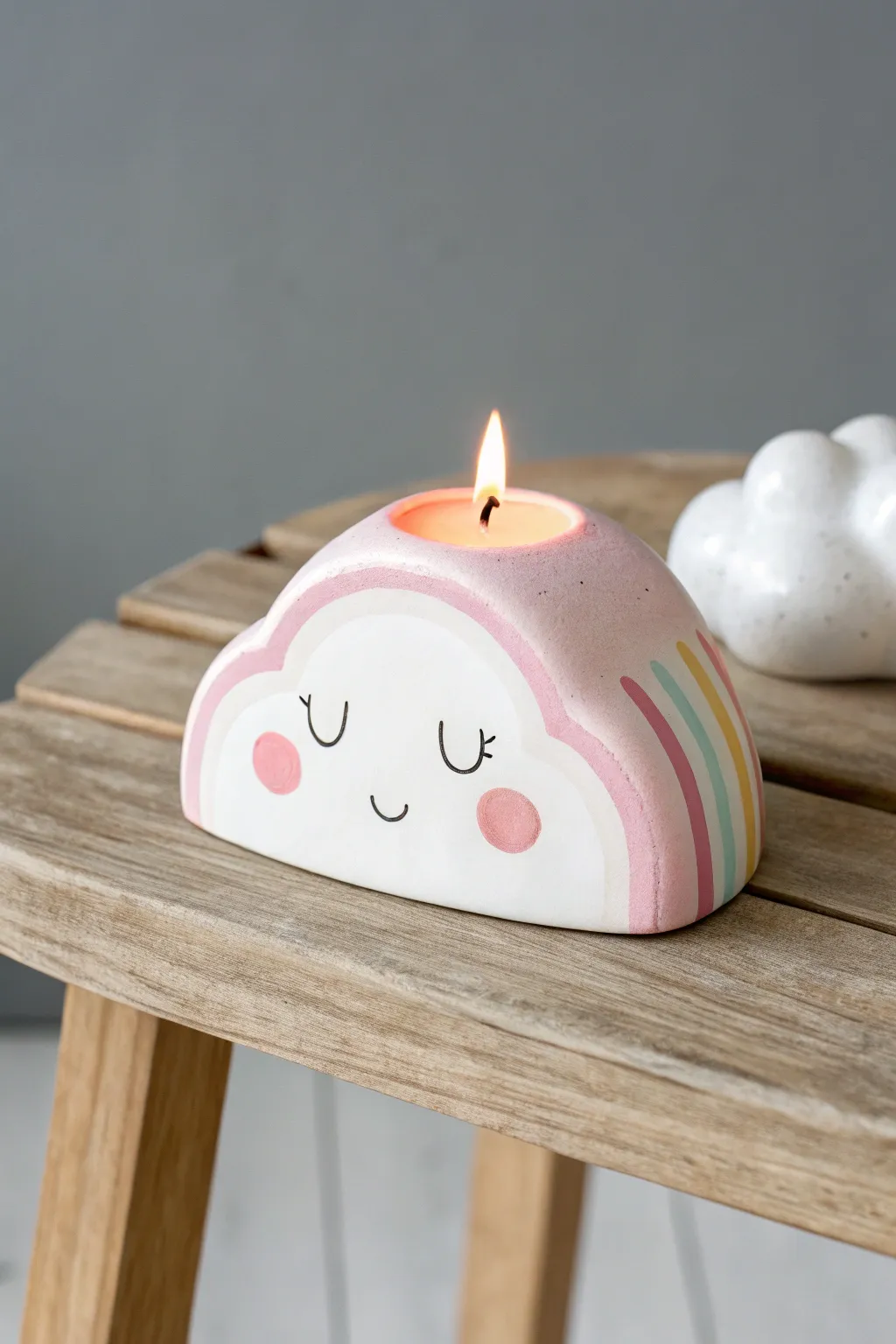 Illuminate your space with a touch of whimsy and elegance. Discover the art of kawaii clay candle holders.