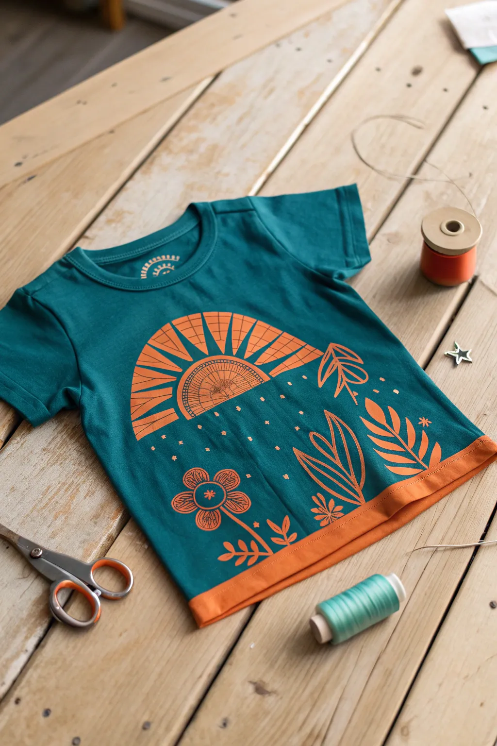 Transform a simple tee into a work of art with vibrant iron-on transfers, perfect for little trendsetters.