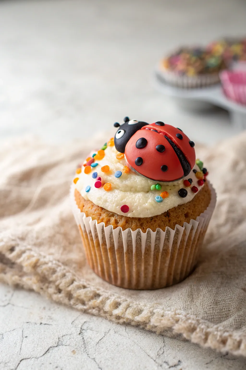 Add a playful twist to your treats with colorful sprinkles and minimalist charm!