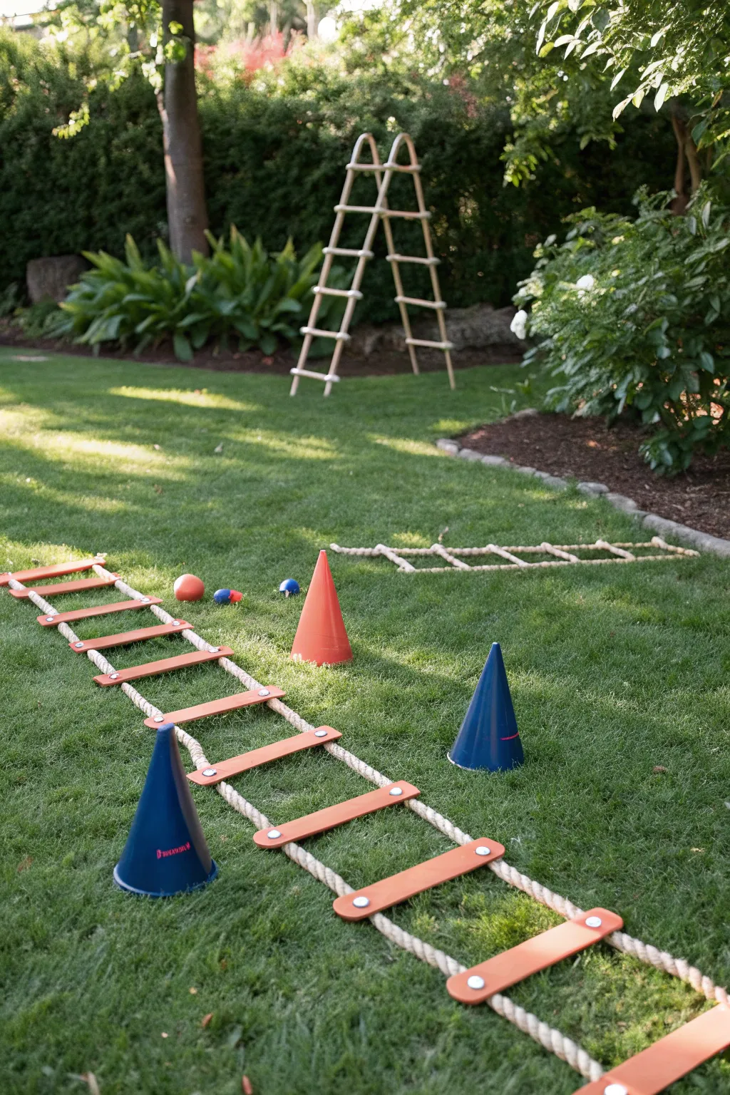 Step into a backyard adventure with a life-size Chutes & Ladders game, where simplicity meets bold fun!