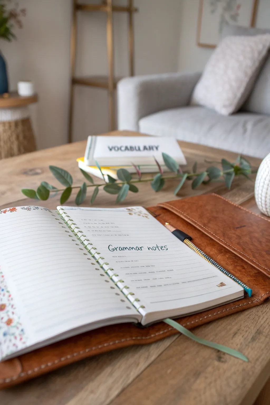 Capture your language journey in style with a beautifully crafted journal.