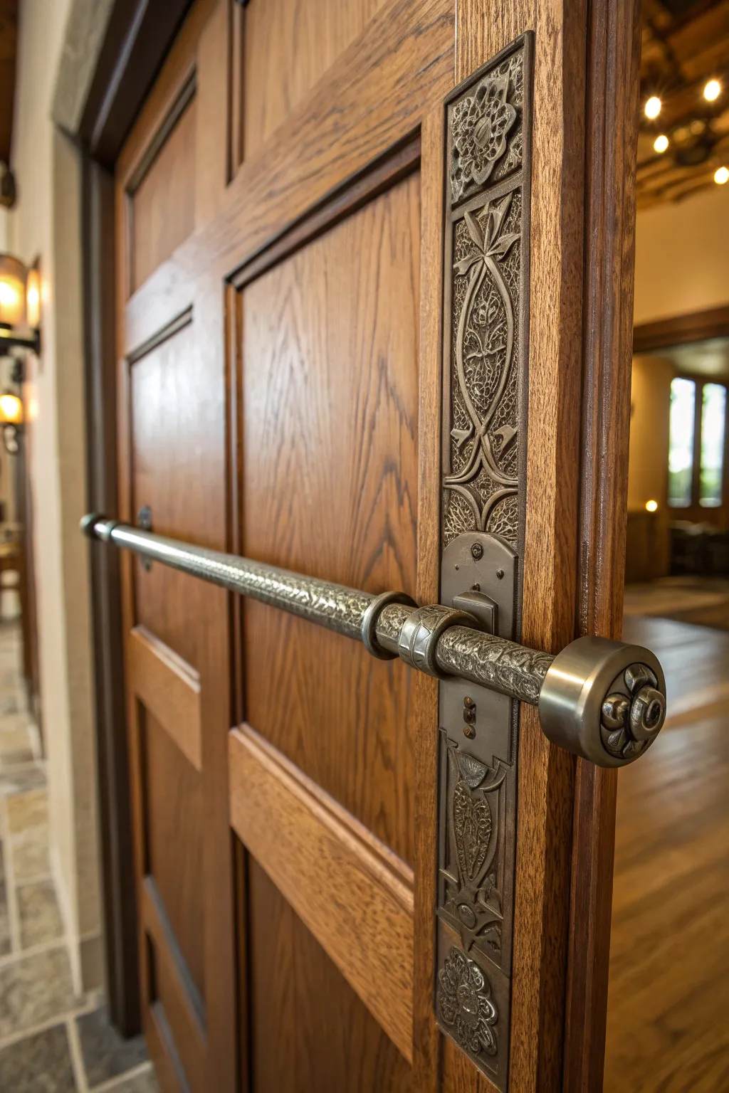 Enhance your home security with a touch of craftsmanship.