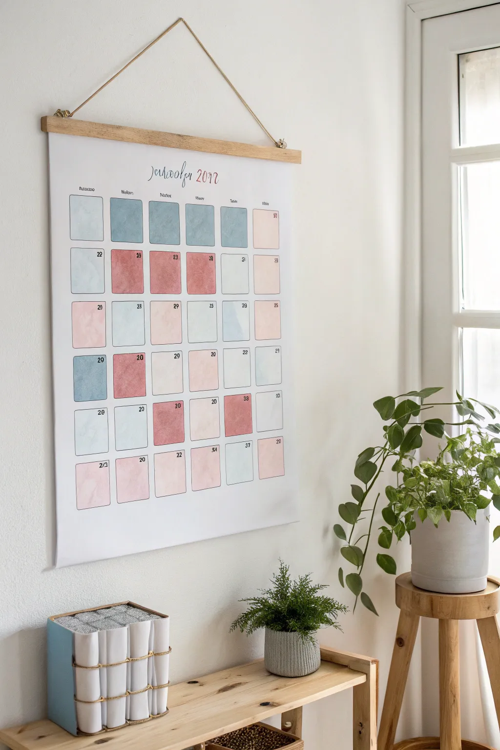 Embrace the calm with a pastel-hued planner that whispers serenity and style.