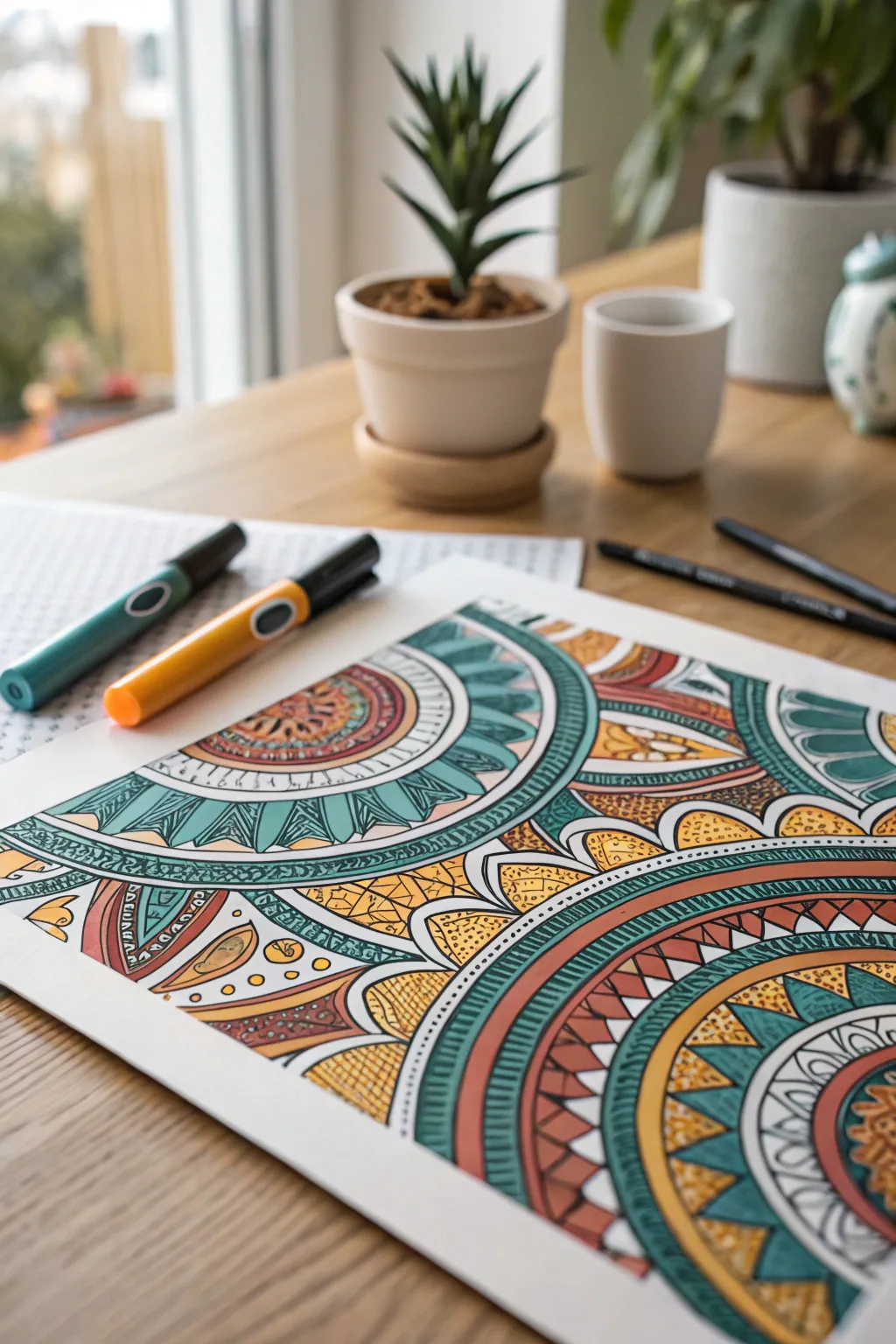 Discover relaxation through the art of zentangle. Dive into creativity with every stroke.