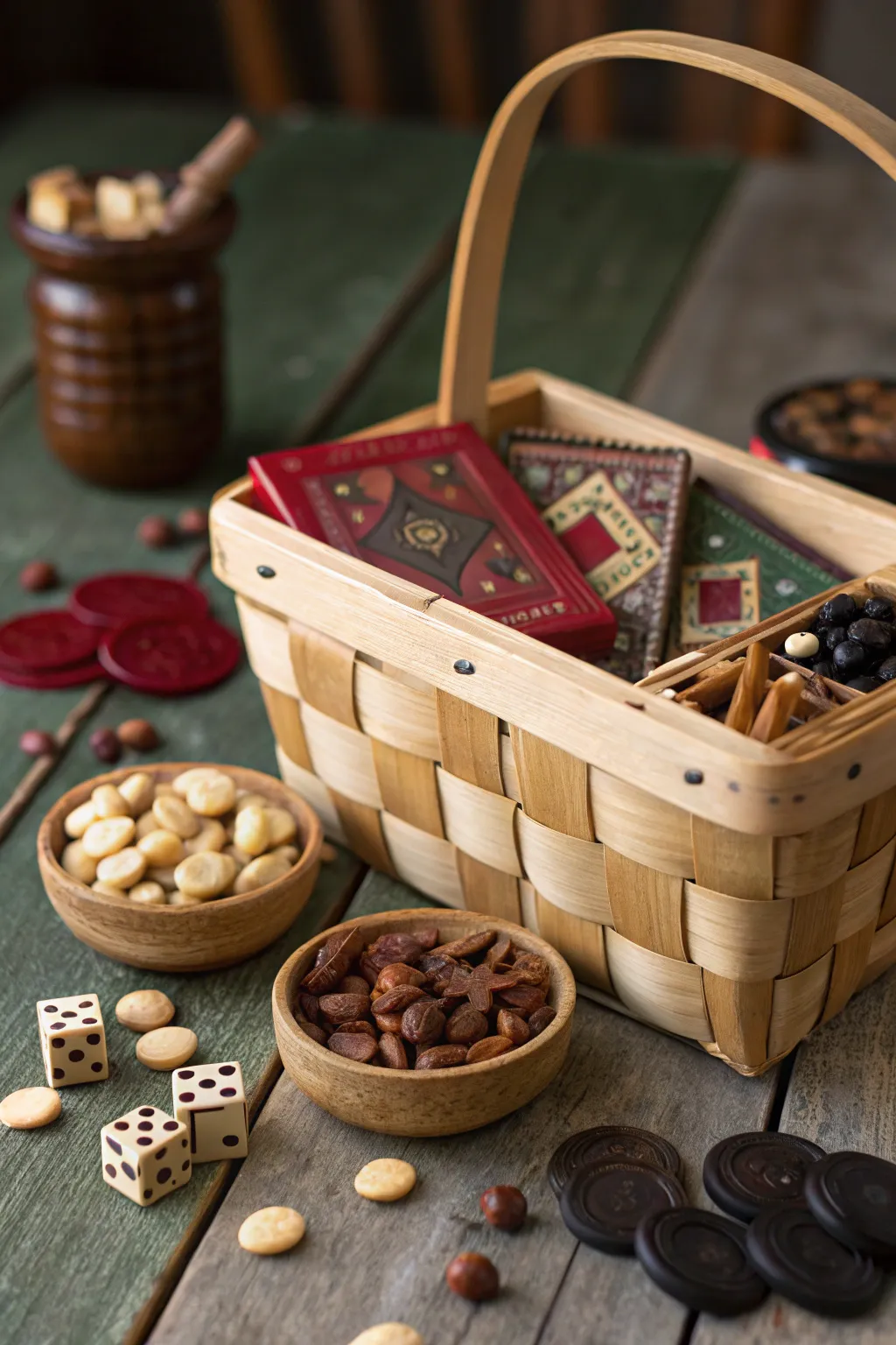 Elevate your game night with this DIY gift basket, perfect for creating unforgettable memories.