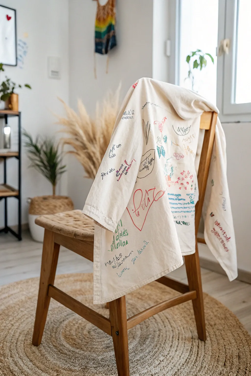 Capture memories with a signature collection shirt, where every name tells a story.