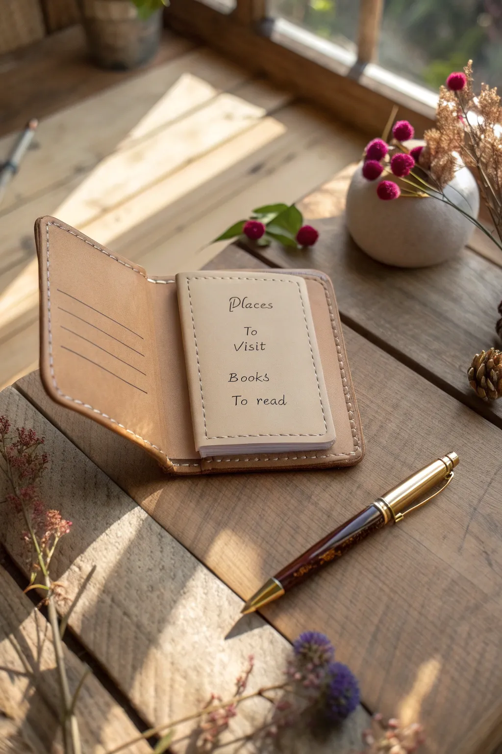Capture your inspirations in style with a beautifully crafted mini book of lists. Perfect for the modern dreamer. #ScandiBoho #NotebookLove
