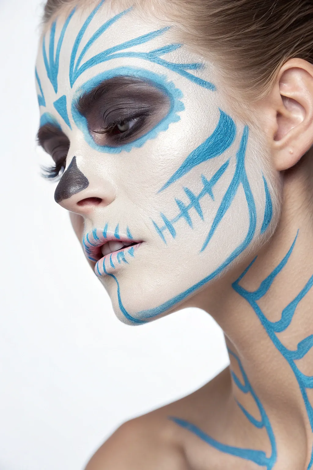 Unveil your inner allure with a striking X-ray effect that combines art and mystery.