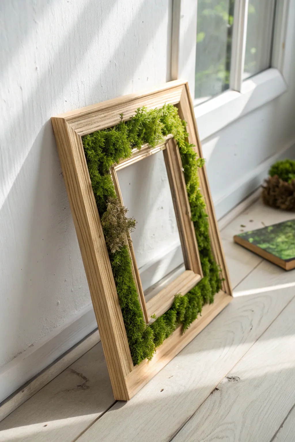 Elevate your favorite memories with a touch of nature. 🌿 #MossCrafts #ScandiBoho