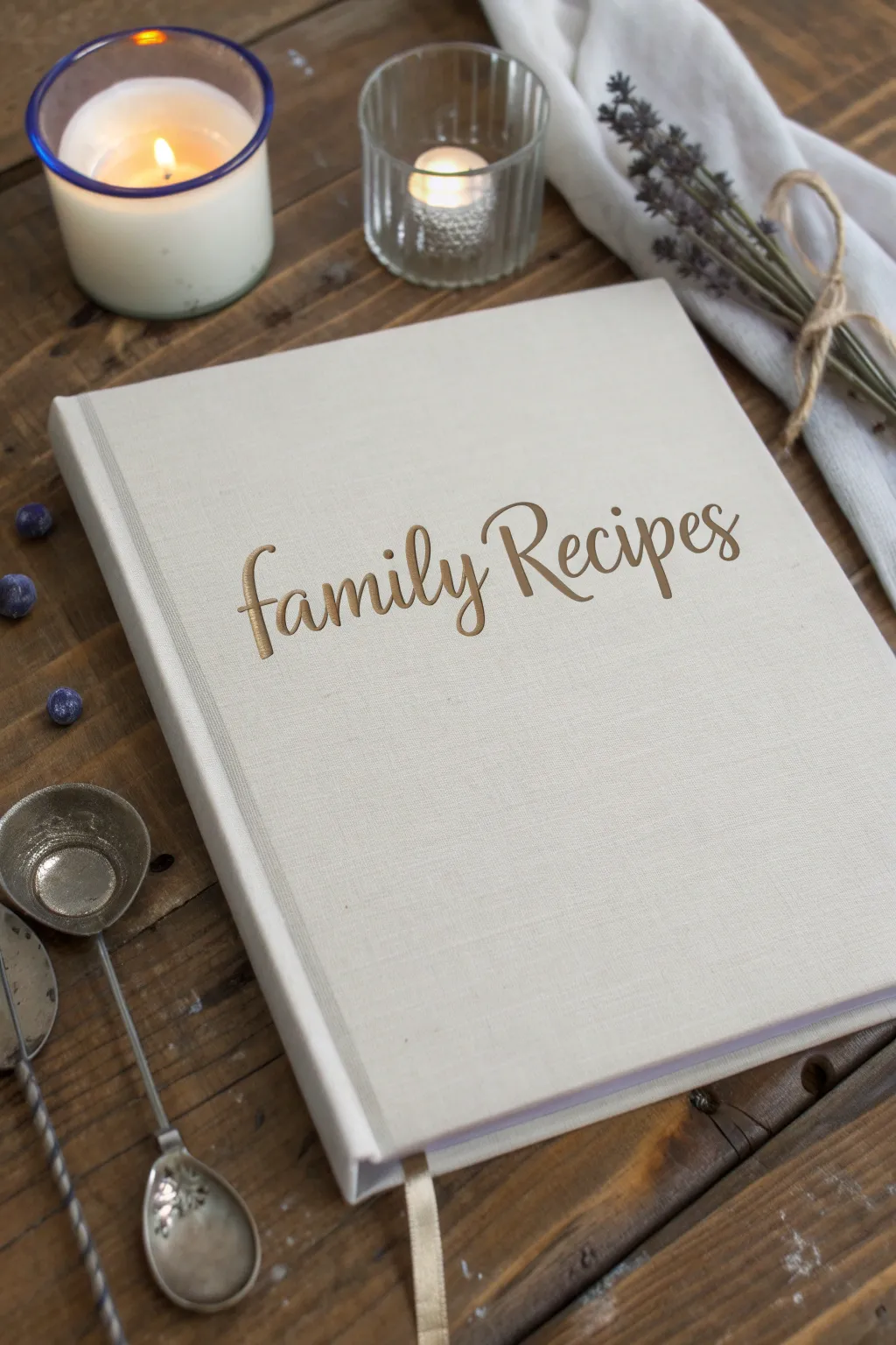 Create a culinary keepsake with a customized recipe book for Grandma—where cherished family recipes meet timeless elegance.