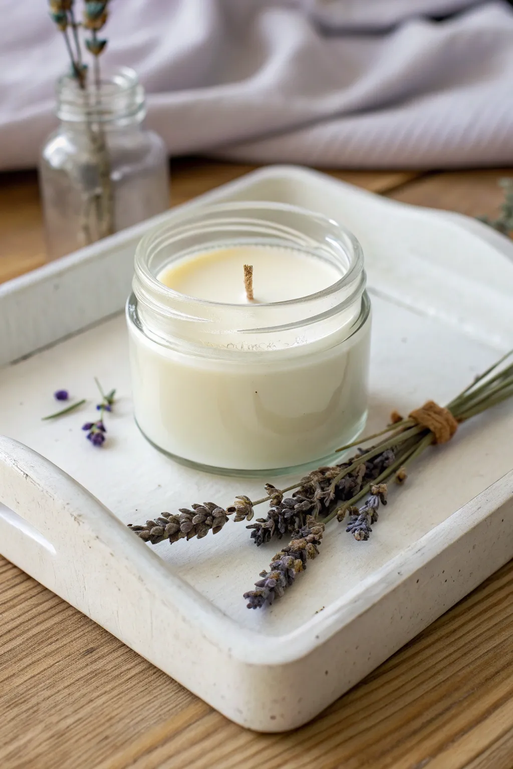 Elevate her Mother's Day with the serene elegance of a handmade scented candle.