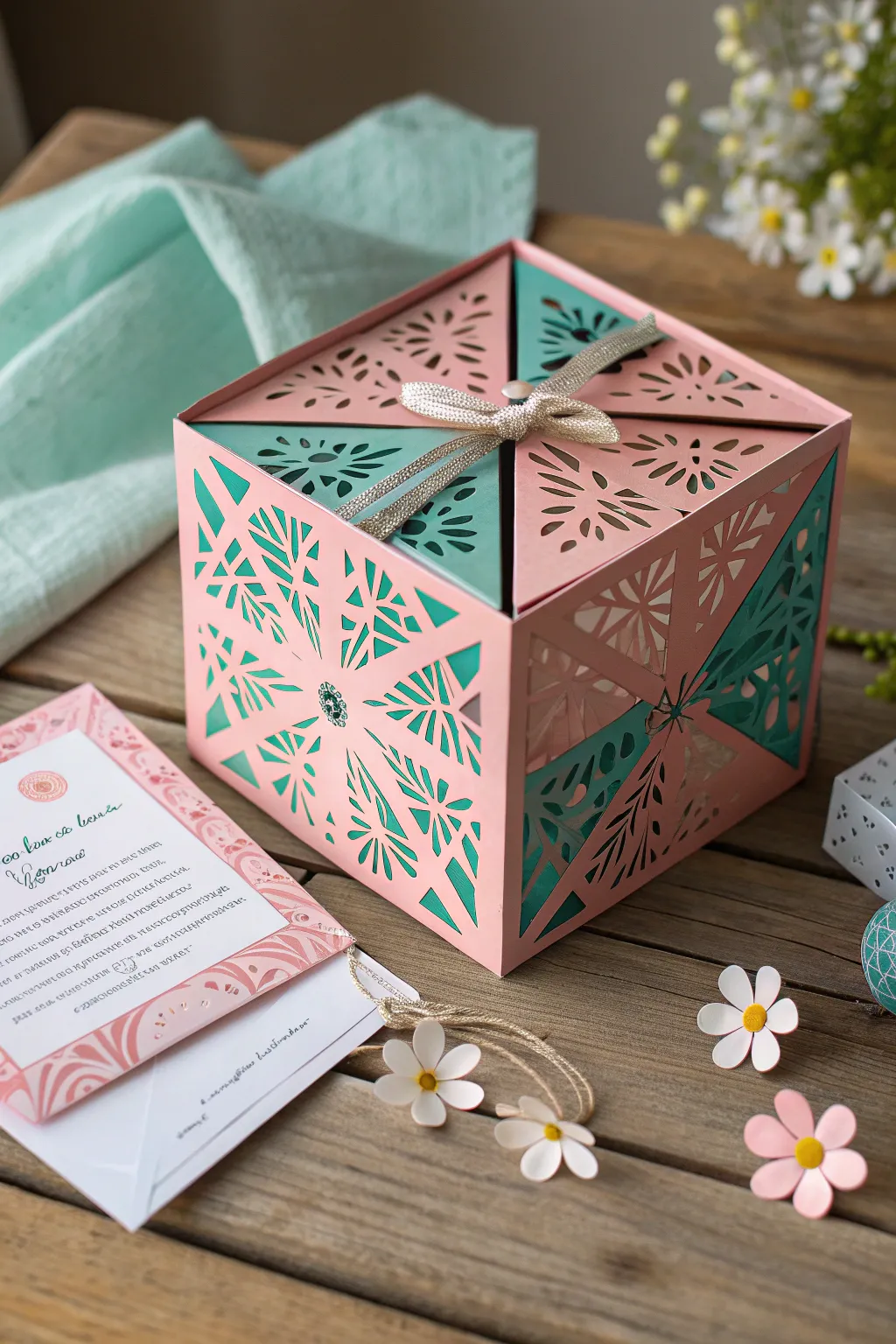 Unfold layers of love and surprise with this creative exploding gift box, perfect for Mother's Day!