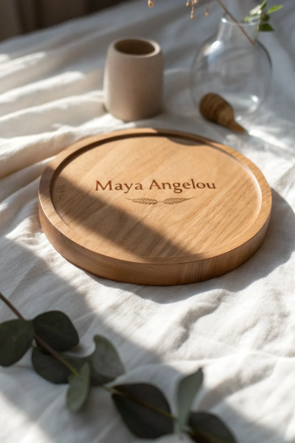 Celebrate Mother's Day with a beautifully engraved plaque that speaks to her heart. 🌿💬 #MothersDayGifts #MinimalistBeauty