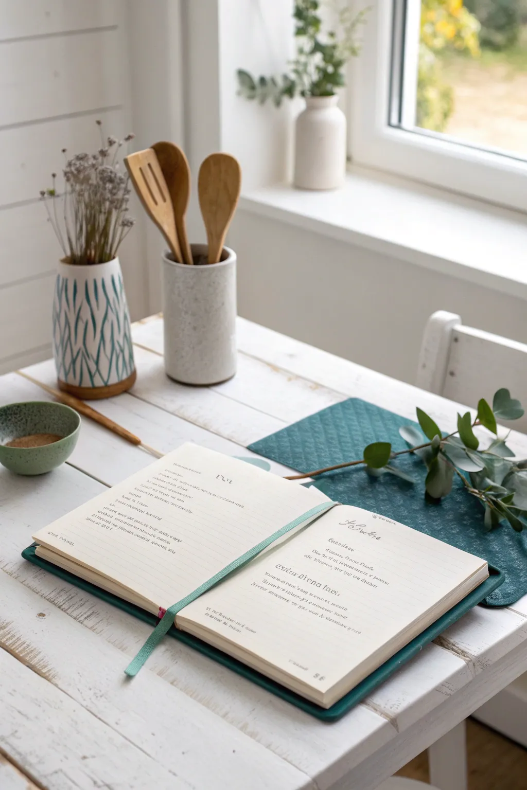 A heartwarming gift, this personalized recipe book captures family favorites with a touch of minimalist elegance.