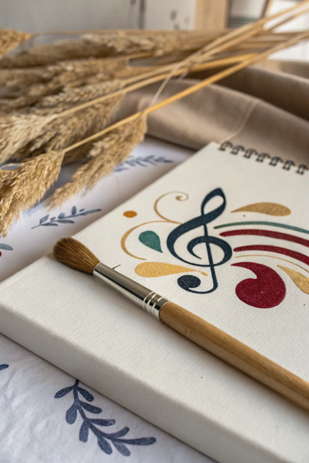 Transform your favorite lyrics into a masterpiece—where music meets art in vibrant simplicity.