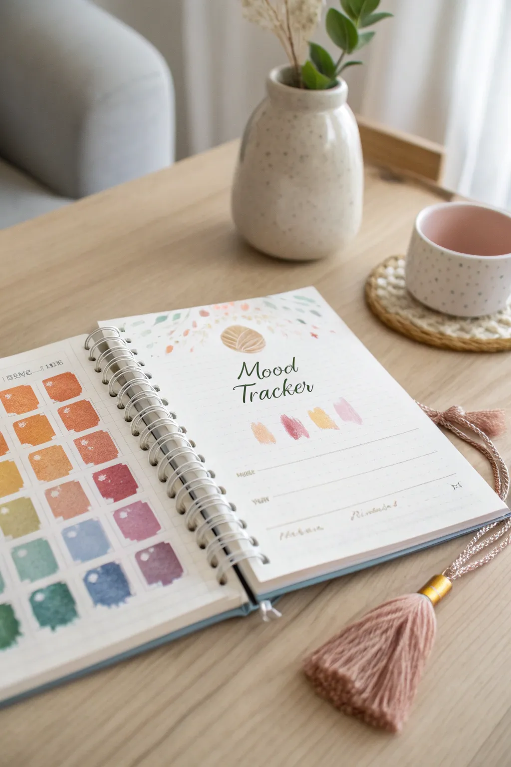 Capture the beauty of your emotions with a personalized mood tracker—where mindfulness meets art.