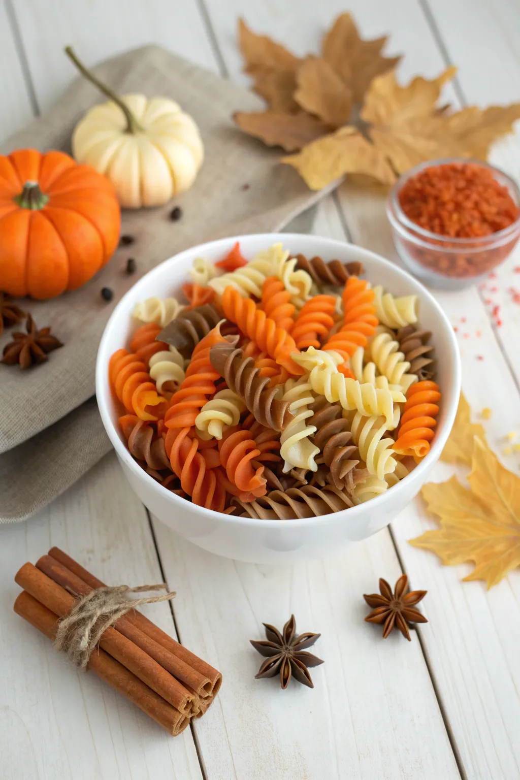 Dive into the essence of fall with Pumpkin Spice Scented Pasta, a multi-sensory delight for your autumn decor!