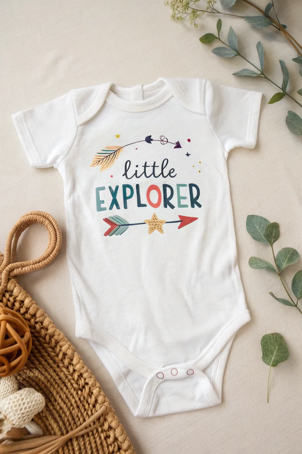 Elevate your baby's style with stunning iron-on designs—where simplicity meets creativity!