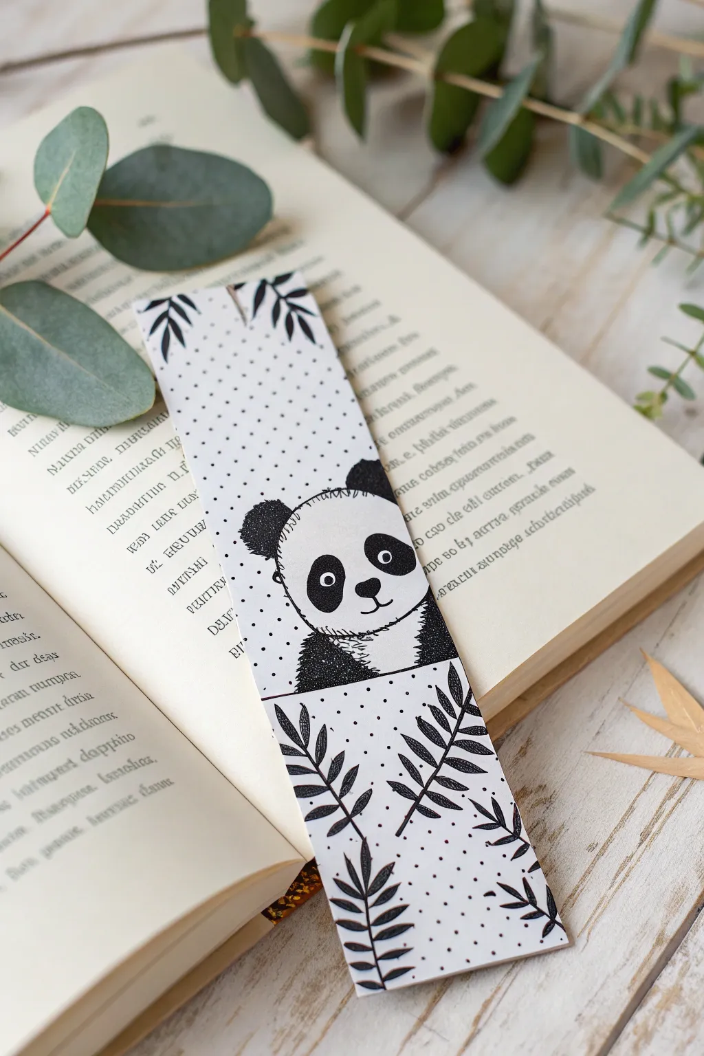 Add a touch of whimsy to your reading with these charming panda corner bookmarks!