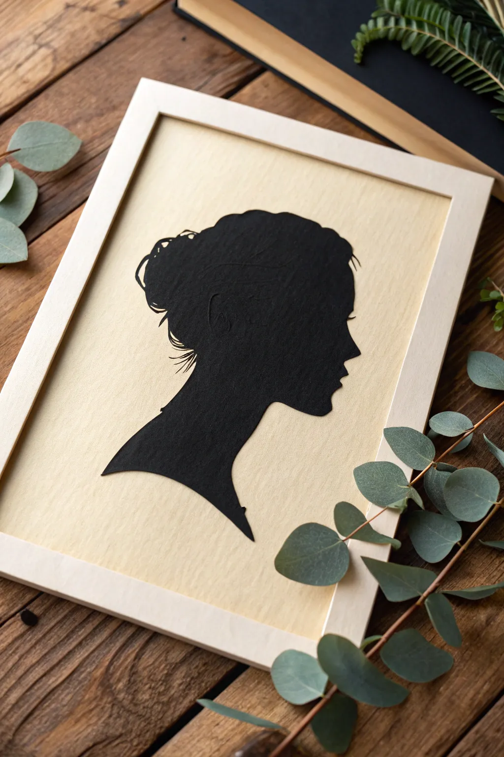 Elevate your gifting with personalized paper silhouette art that speaks from the heart.