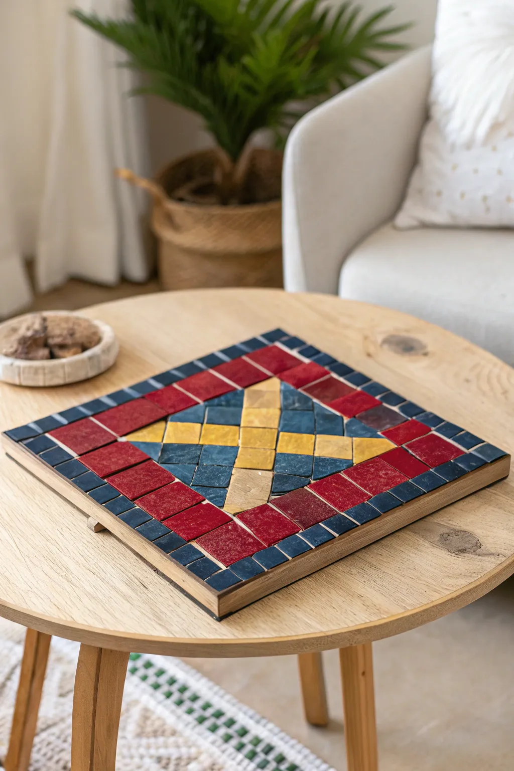 Transforming the discarded into delightful art: Discover the charm of upcycled paper mosaics.