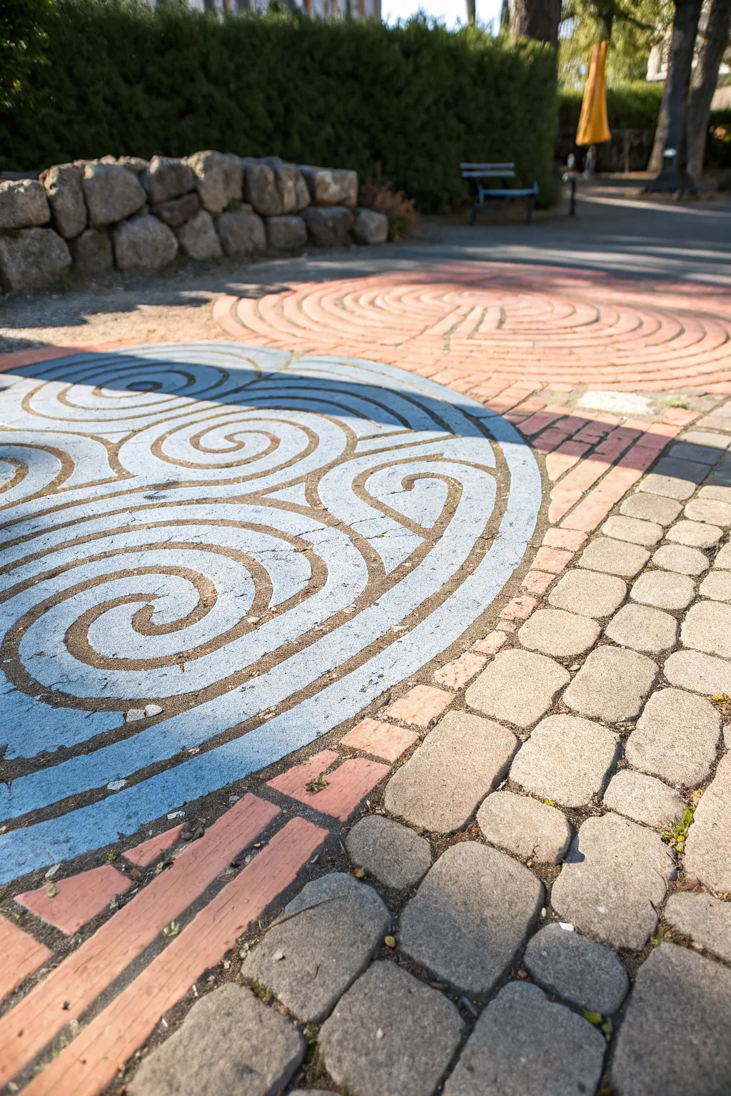 Unlock creativity with a vibrant chalk maze adventure!