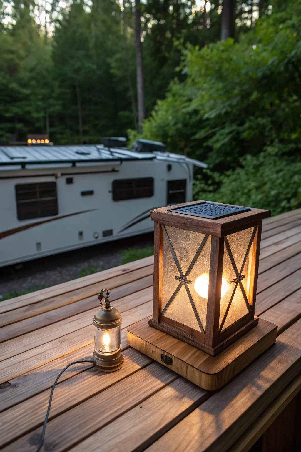Illuminate your adventure: Embrace eco-friendly elegance with our handcrafted solar-powered lamps.